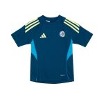 ADIDAS Blue & Yellow Kids Training Shirt