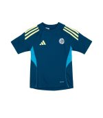 ADIDAS Blue & Yellow Kids Training Shirt