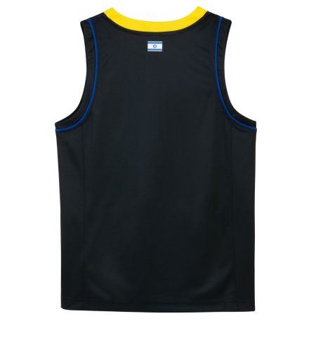 גופיה שחורה לילדים אדידס של מכבי ADIDAS Official Replica Black Jersey גופיה שחורה לילדים אדידס של מכבי ADIDAS Official Replica Black Jersey