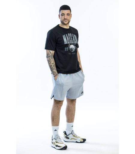 ADIDAS Gray Cotton Short Pants