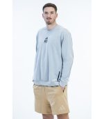ADIDAS Gray Cotton Sweatshirt ADIDAS Gray Cotton Sweatshirt