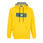 Yellow Logo Retro Hoodie Adults
