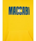 Yellow Logo Retro Hoodie Adults