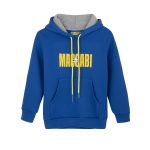 קפוצ'ון MACCABI לוגו רטרו כחול ילדים