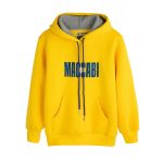 קפוצ'ון MACCABI לוגו רטרו צהוב ילדים