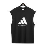 ADIDAS BASKETBALL Fashion Grey T-Shirt