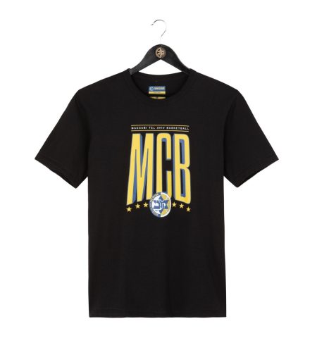 טי שירט MCB שחורה בוגרים