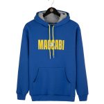 Blue Logo Retro Hoodie Adults
