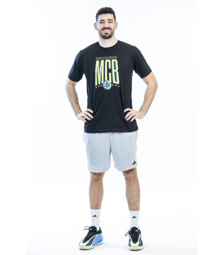 טי שירט MCB שחורה בוגרים
