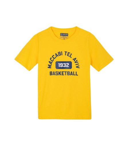 T-Shirt 'Basketball 1932' Yellow Kids