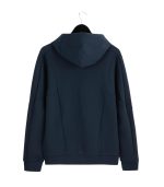 ADIDAS Grayish Blue Cotton Hoodie