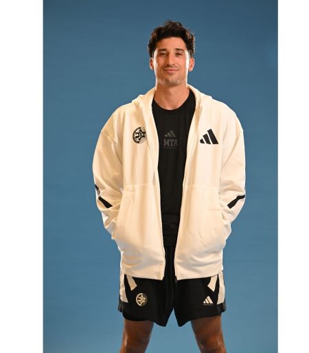 ג'קט ADIDAS Z.N.E לבן בוגרים 2025-26 ג'קט ADIDAS Z.N.E לבן בוגרים 2025-26