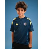 ADIDAS Blue & Yellow Kids Training Shirt