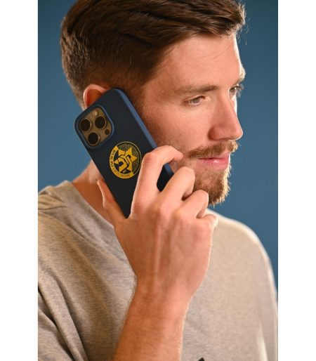 Blue Silicone Phone Cover