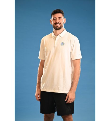ADIDAS White Polo Adult Shirt 2025-26 ADIDAS White Polo Adult Shirt 2025-26