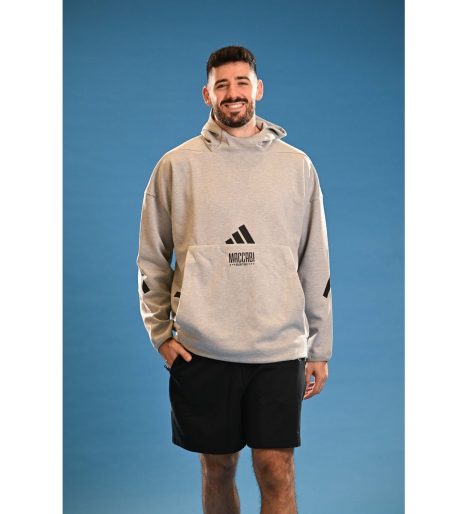 קפוצ'ון ADIDAS Z.N.E אפור בוגרים 2025-26