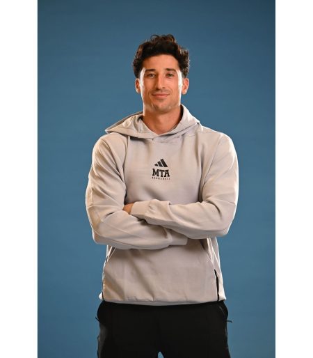 קפוצ'ון כותנה ADIDAS אפור בוגרים 2025-26 קפוצ'ון כותנה ADIDAS אפור בוגרים 2025-26