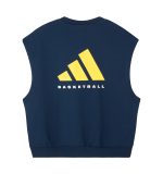 גופייה אופנתית BASKETBALL כחול נייבי בוגרים ADIDAS 2026-27 גופייה אופנתית BASKETBALL כחול נייבי בוגרים ADIDAS 2026-27