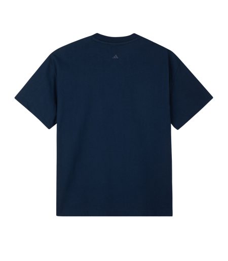 ADIDAS 2026-27 ADULTS NAVY BLUE BASKETBALL FASHIONABLE T-SHIRT<br/><br/><br/>