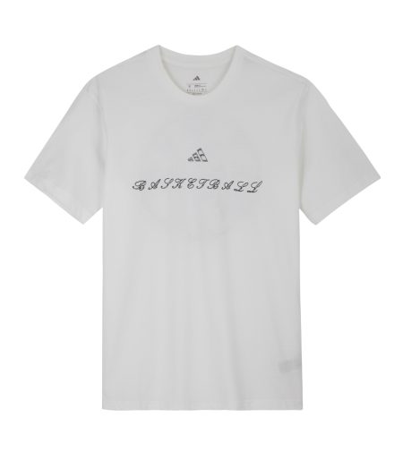 ADIDAS 2026-27 ADULT ROSE THORN WHITE GRAPHIC T-SHIRT<br/><br/><br/>