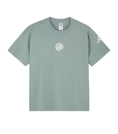 ADIDAS 2026-27 Adult Light Green Plain T-Shirt<br/><br/><br/>