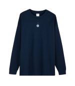 ADIDAS 2026-27 ADULTS NAVY BLUE BASKETBALL FASHIONABLE LONG SHIRT<br/><br/><br/>