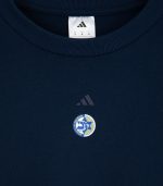 ADIDAS 2026-27 ADULTS NAVY BLUE BASKETBALL FASHIONABLE LONG SHIRT<br/><br/><br/>