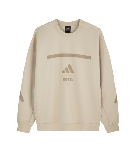ADIDAS 2026-27 ADULTS ZNE BEIGE HOODIE WITHOUT CAP<br/><br/><br/>