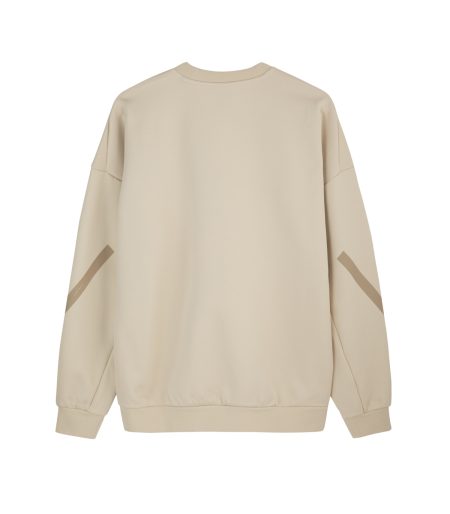 ADIDAS 2026-27 ADULTS ZNE BEIGE HOODIE WITHOUT CAP<br/><br/><br/>