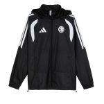 ADIDAS 26/27 Adult Black Windbreaker<br/><br/><br/>