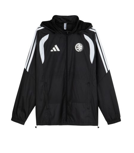 ADIDAS 26/27 Adult Black Windbreaker<br/><br/><br/>