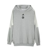 קפוצ׳ון אופנה אפור 3 פסים בוגרים ADIDAS 2026-27