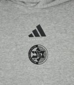 קפוצ׳ון אופנה אפור 3 פסים בוגרים ADIDAS 2026-27