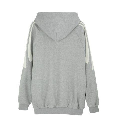 ADIDAS 2026-27 Adult Gray 3 Stripes Fashion Hoodie<br/><br/><br/>
