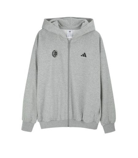 ADIDAS 2026-27 Adult Gray Fashion Jacket<br/><br/><br/>