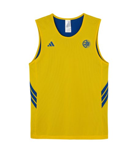 גופייה דו צדדית צהוב כחול בוגרים ADIDAS 2026-27