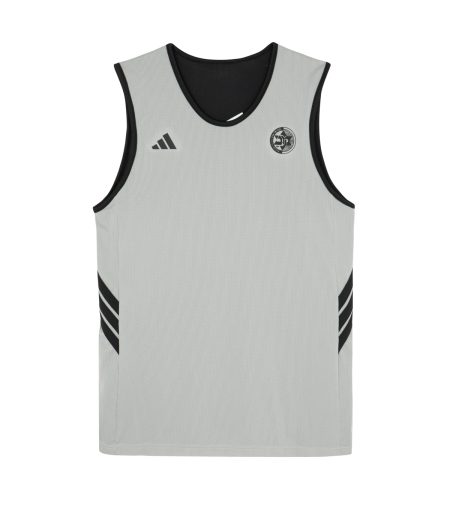גופייה דו צדדית אפור שחור בוגרים ADIDAS 2026-27