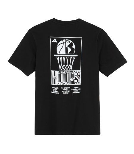 ADIDAS 2026-27 ADULT CITY WRLD BLACK GRAPHIC T-SHIRT<br/><br/><br/>