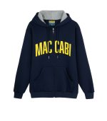 ג׳קט MCB ״מכבי״ כחול נייבי בוגרים ג׳קט MCB ״מכבי״ כחול נייבי בוגרים