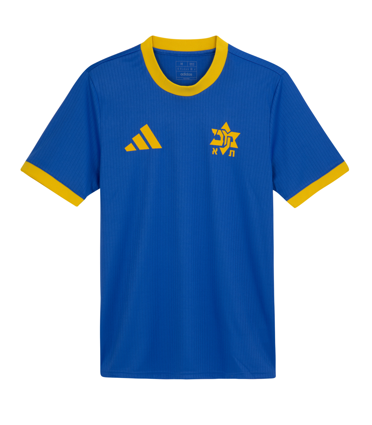 ADIDAS Blue Retro Shirt 1977 ADIDAS Blue Retro Shirt 1977