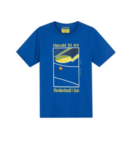 T Shirt MCB "COURT" Blue for Kids