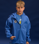 ג׳קט ZNE כחול בהיר ילדים ADIDAS 2026-27 ג׳קט ZNE כחול בהיר ילדים ADIDAS 2026-27
