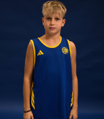 גופייה דו צדדית צהוב כחול ילדים ADIDAS 2026-27