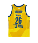 גופיה צהובה רשמית adidas חתומה - ים מדר 2026-27 גופיה צהובה רשמית adidas חתומה - ים מדר 2026-27