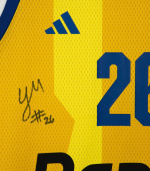 גופיה צהובה רשמית adidas חתומה - ים מדר 2026-27 גופיה צהובה רשמית adidas חתומה - ים מדר 2026-27