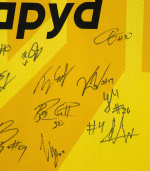 ADIDAS Yellow Jersey 2025-26 Signed By Jeff Dowtin JR ADIDAS Yellow Jersey 2025-26 Signed By Jeff Dowtin JR