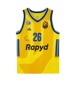 גופיה צהובה רשמית adidas חתומה - ים מדר 2026-27 גופיה צהובה רשמית adidas חתומה - ים מדר 2026-27