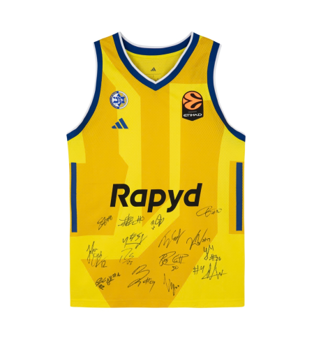 ADIDAS Yellow Jersey 2025-26 Signed By Jeff Dowtin JR