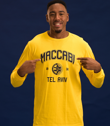 חולצה ארוכה MCB ״COLLEGE״ צהוב בוגרים חולצה ארוכה MCB ״COLLEGE״ צהוב בוגרים