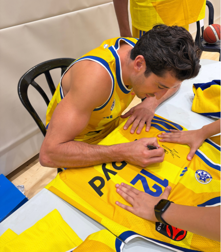 ADIDAS Yellow Jersey 2026-27 Signed By John DiBartolomeo